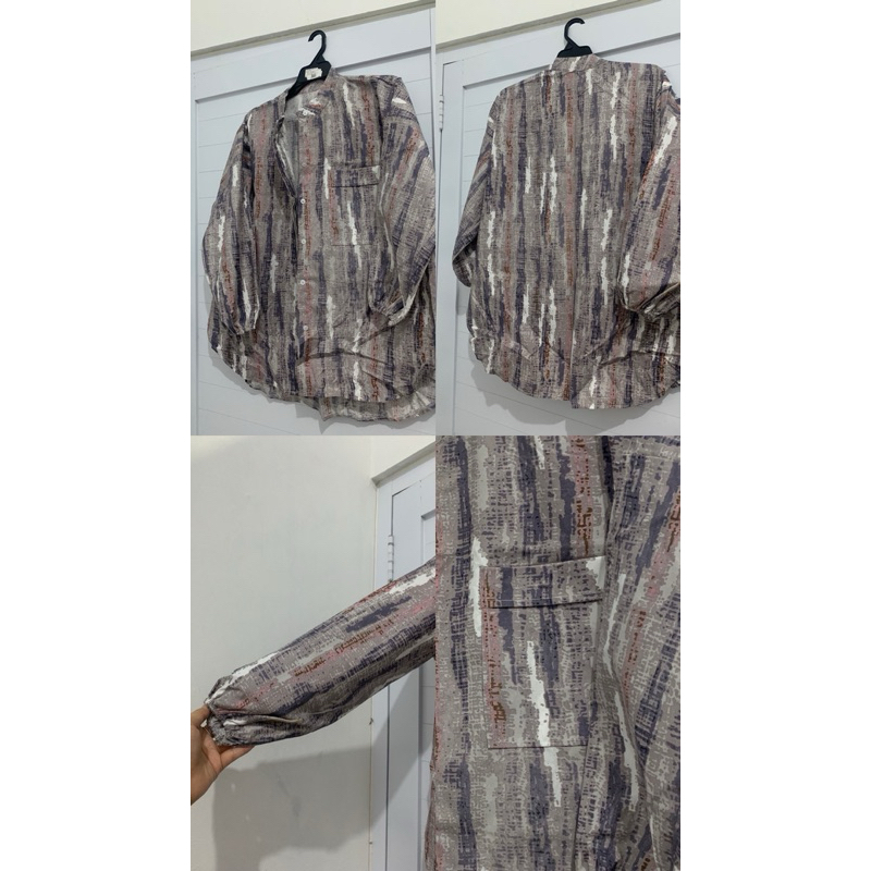Preloved - Kemeja Motif