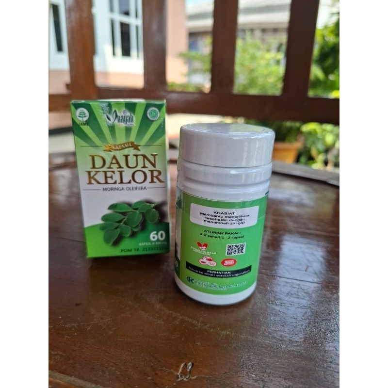kapsul daun kelor Inayah BPOM.