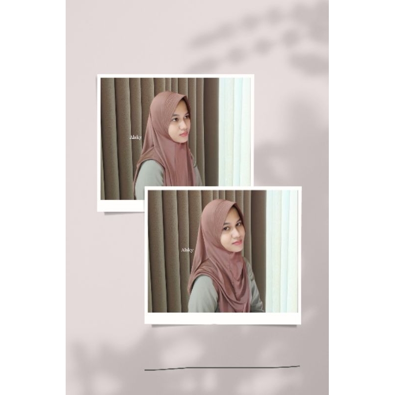 Hijab Bergo Size L