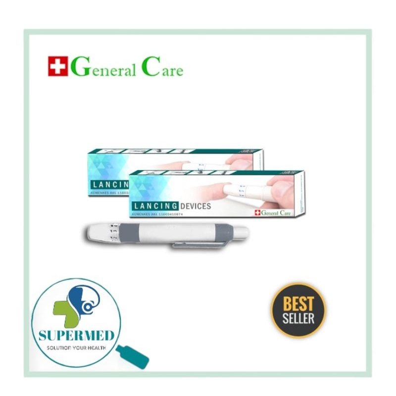 Lancing device general care/ Lancing otomatis / pen bekam