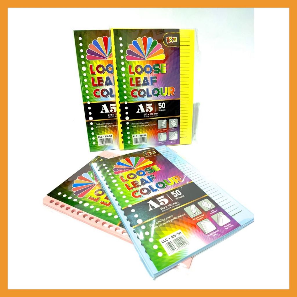 HORE Loose Leaf Colour A5/B5