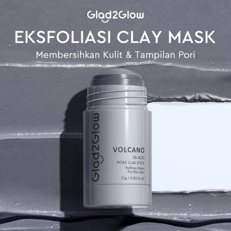 GLAD2GLOW PRO CLAY STICK VOLCANO 25gr