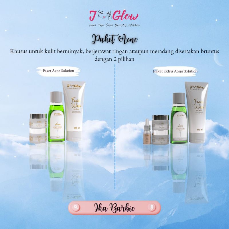 PAKET ACNE JGLOW ORI