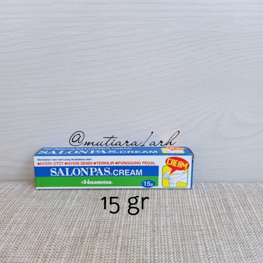 SALONPAS CREAM 15 GR