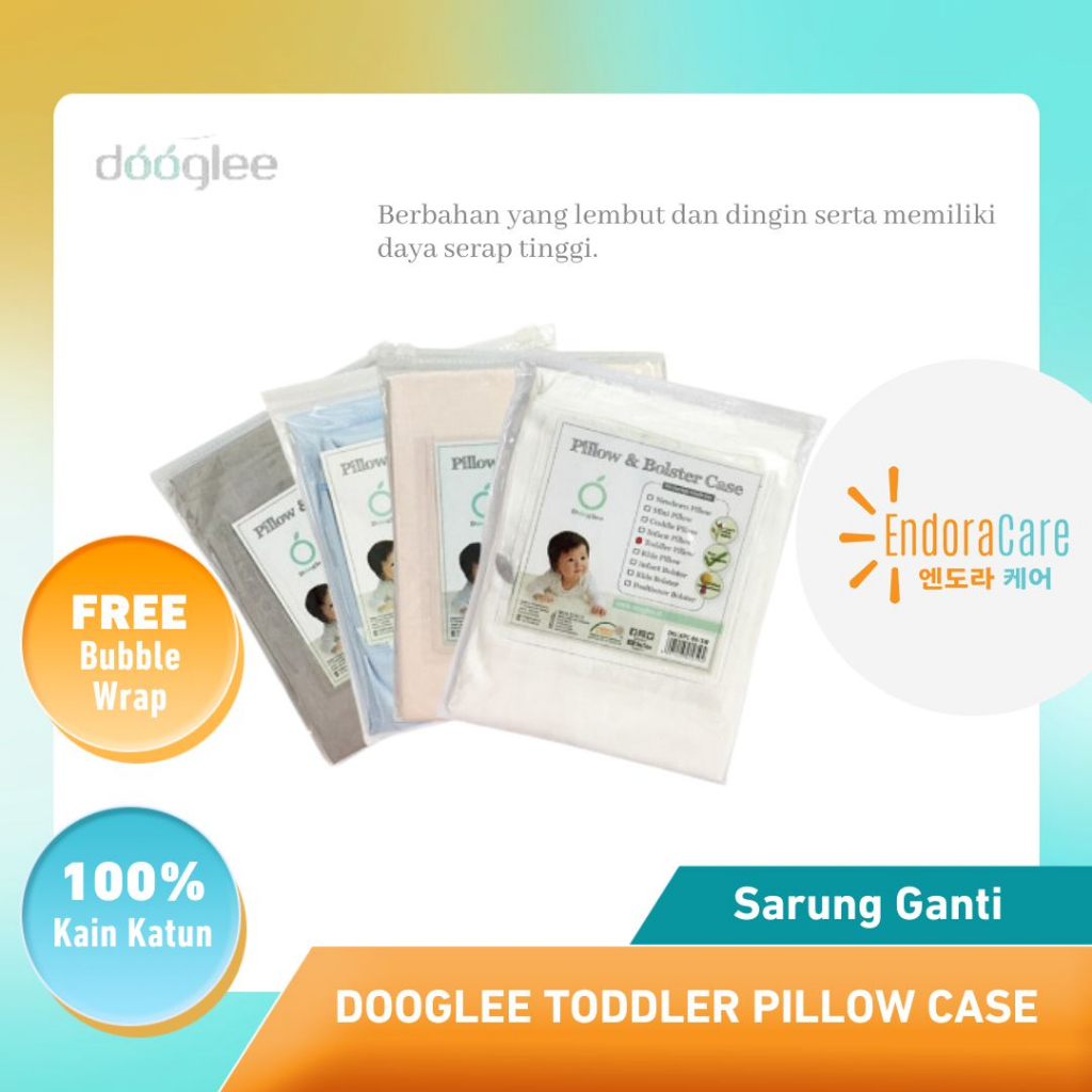 Dooglee Toddler Pillow Case