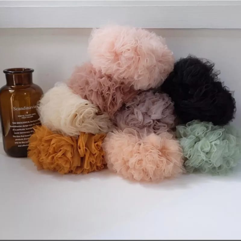 CEPOL/SCRUNCHIE HIJAB TULLE