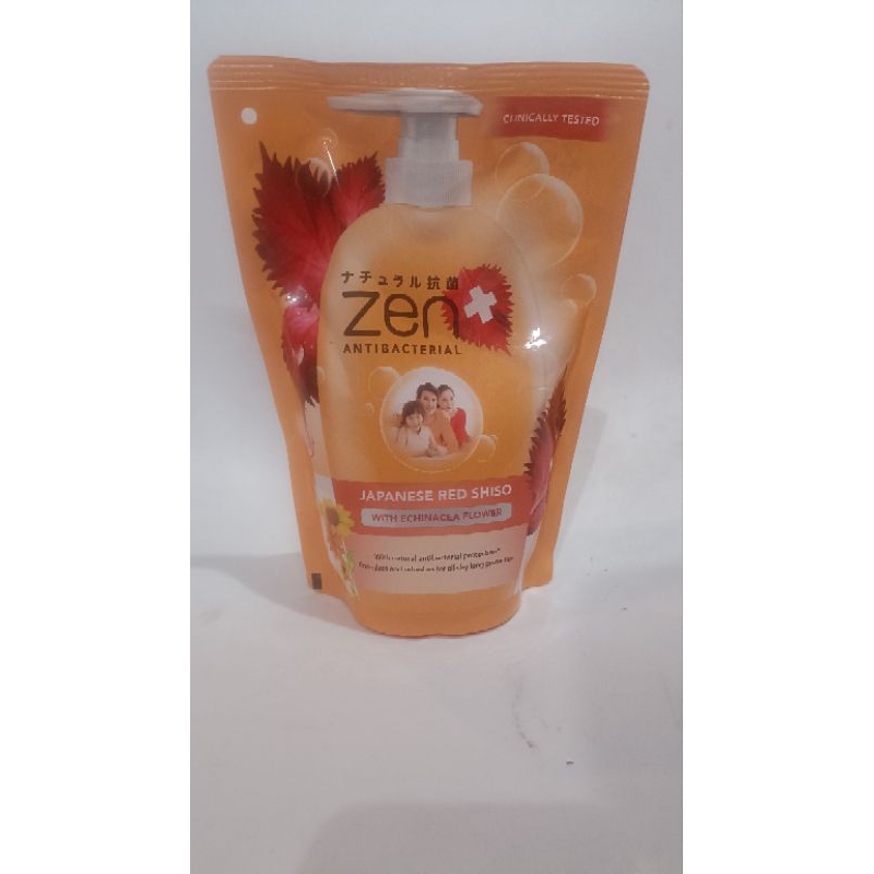 ZEN BODYWASH ANTIBACTERIAL REFILL 400ML