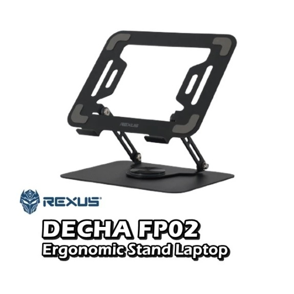 Stand Laptop Rexus Decha FP02 Ergonomic Design Rotatable