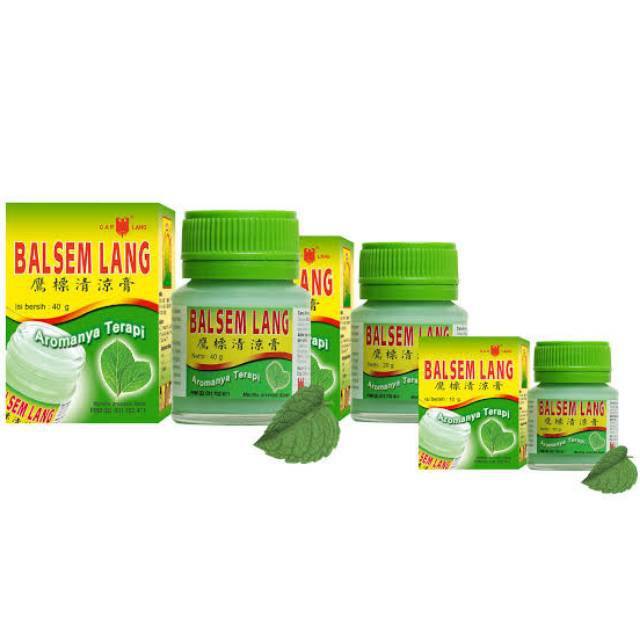 CAP LANG Balsem Lang Aroma Terapi 40 / 20 / 10 gr