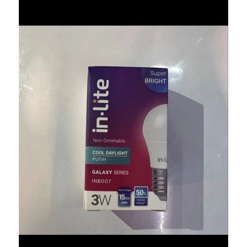 lampu LED Bulb 3W inlite
