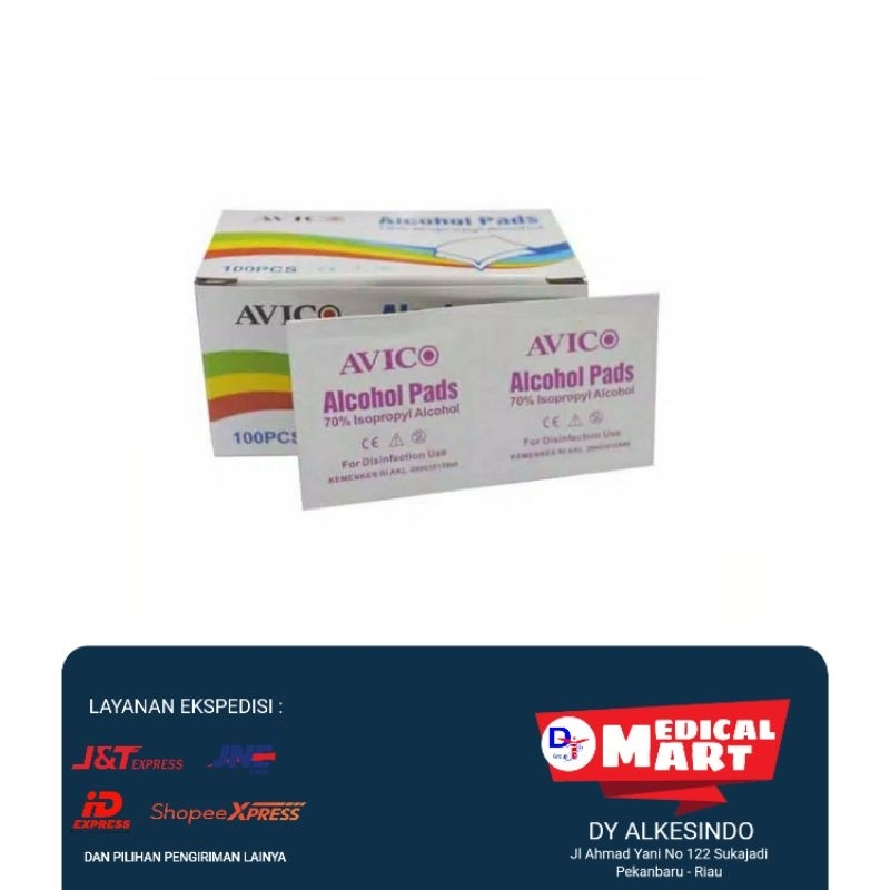 Alcohol Pads - AVICO