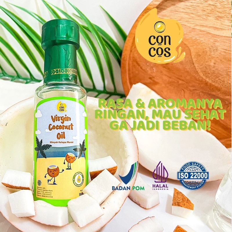 concos virgin coconut oil 100ml