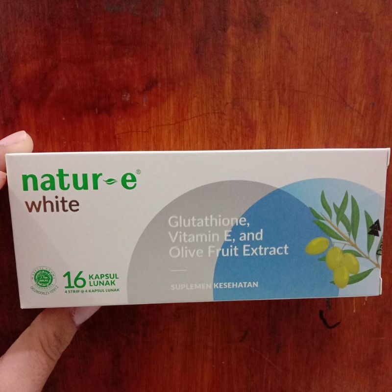 Natur e white 16 kapsul, suplemen kesehatan