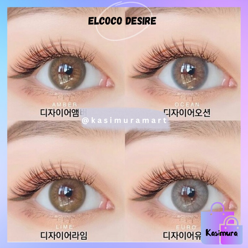 Softlens Elcoco Normal Free Lenscase -Kasimura
