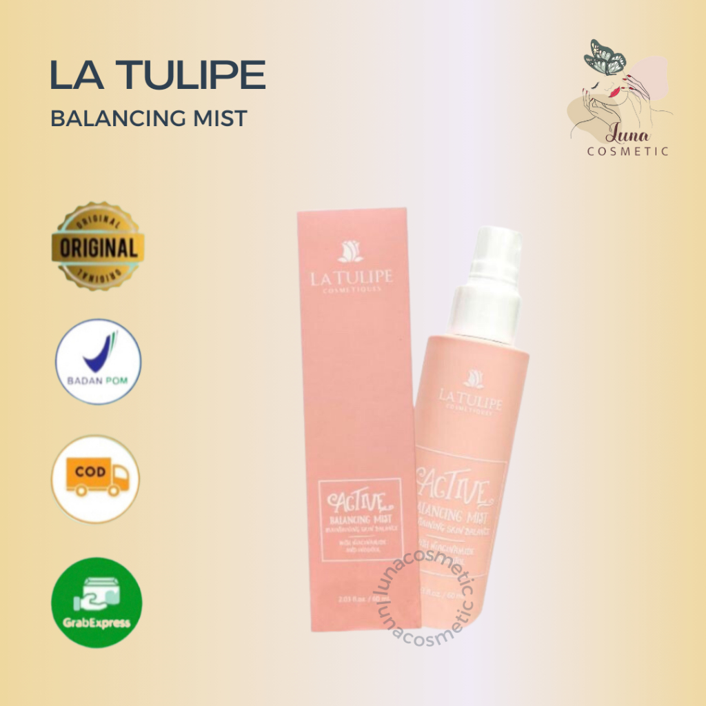 La Tulipe Active Balancing Mist 60 ML [ Face Mist ]