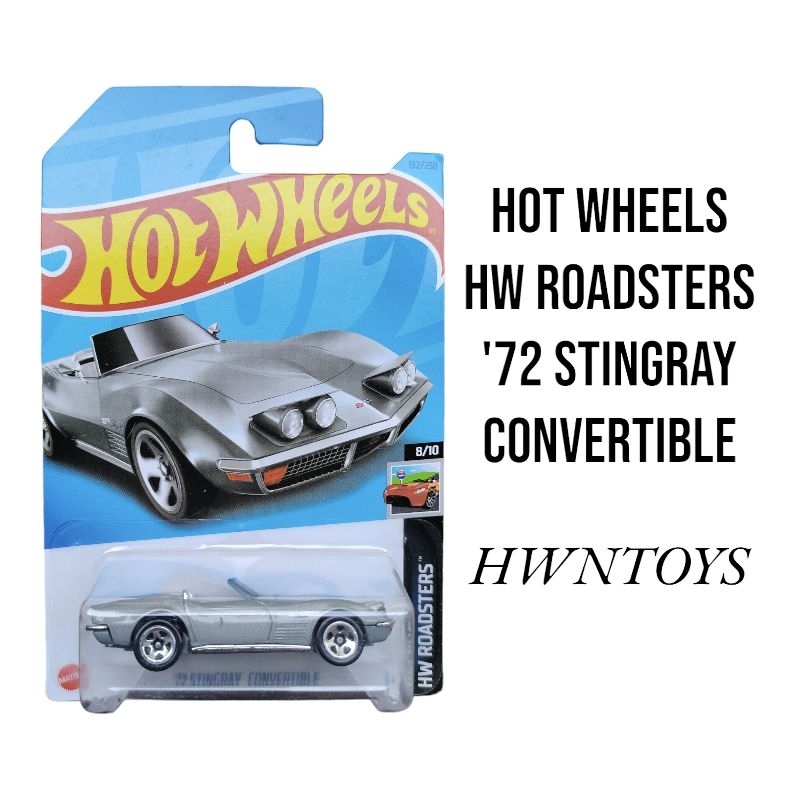 hot wheels 72 stingray convertible