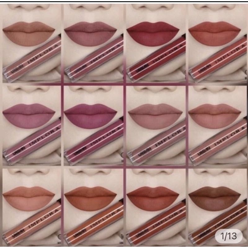 implora urban lip cream matte