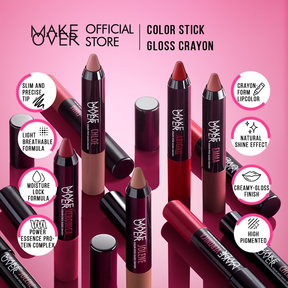 MAKE OVER Color Stick Gloss Crayon