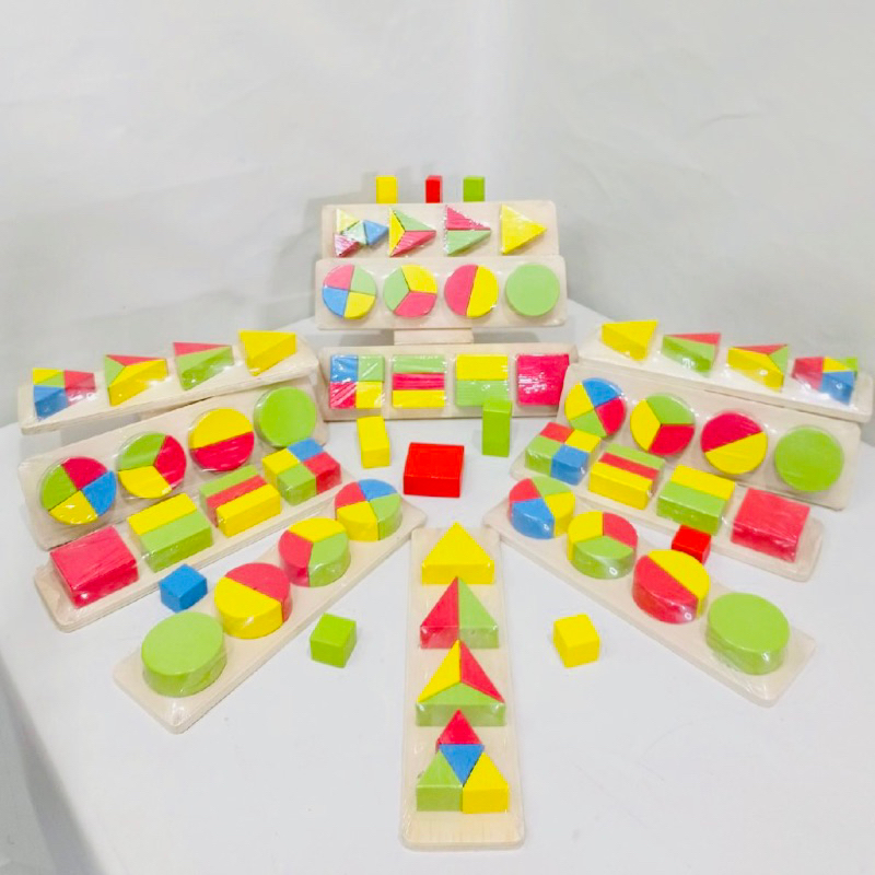 Puzzle Pecahan Timbul