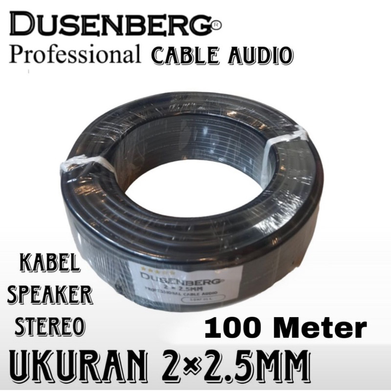 Kabel Speaker Dusenberg 2 x 2.5 Original 100 meter