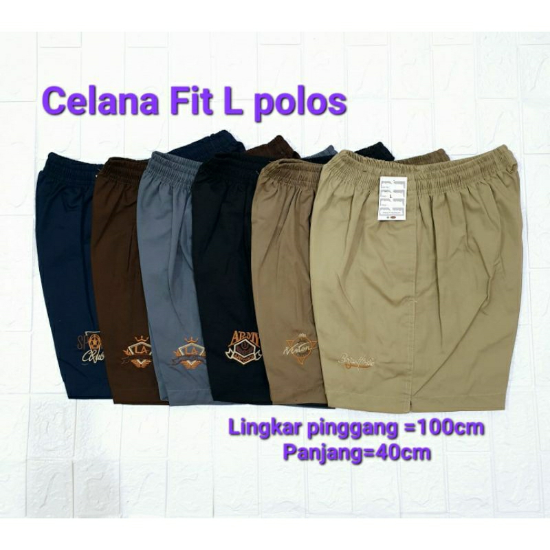 Celana Polos Fit L