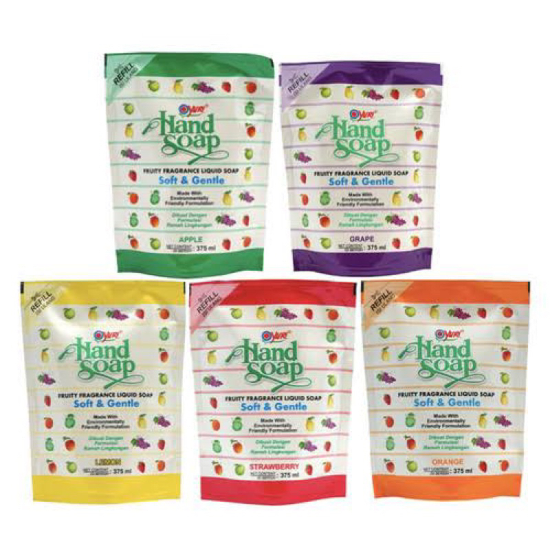 Yuri Hand Soap Refill 375ml