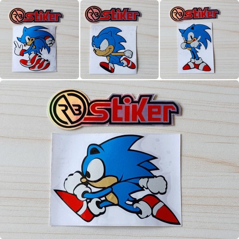 STIKER SONIC CUTTING
