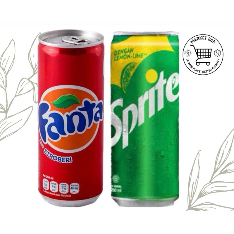 Fanta & Sprite Kaleng