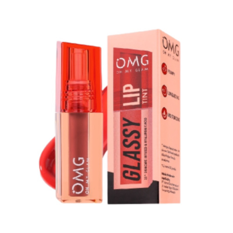 (COD) OMG GLASSY LIPTINT VIRAL