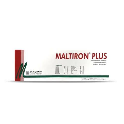 MALTIRON PLUS BOX 100 TABLET