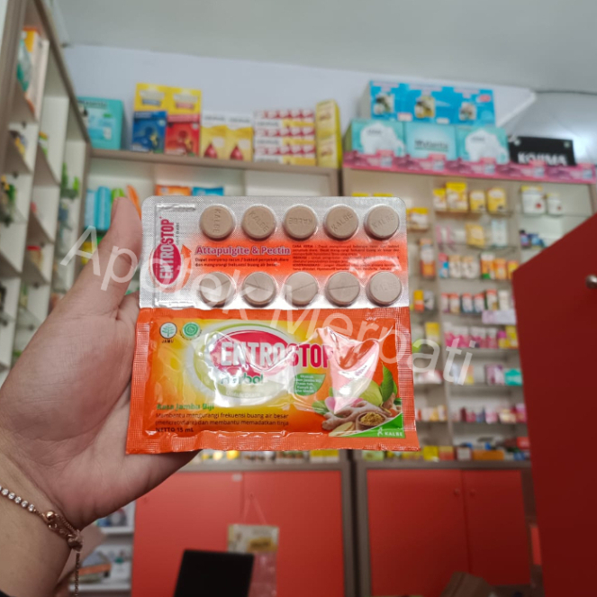 ENTROSTOP TABLET DAN CAIR DEWASA