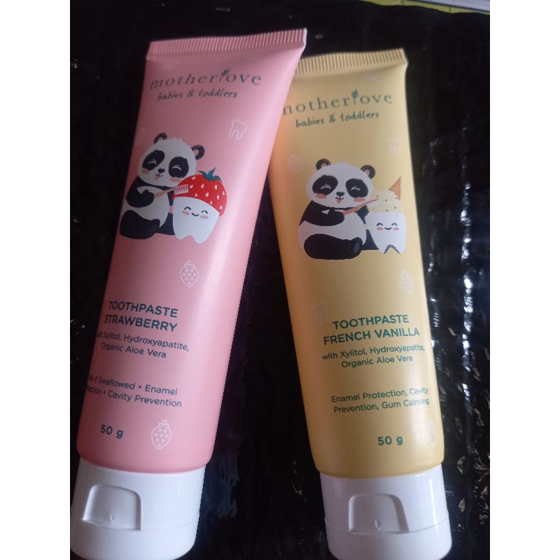 Mother Love Toddler Ttothpaste Package