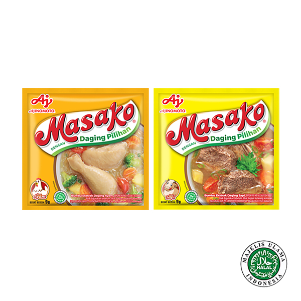 MASAKO AYAM SAPI PACK 11GR x 12s