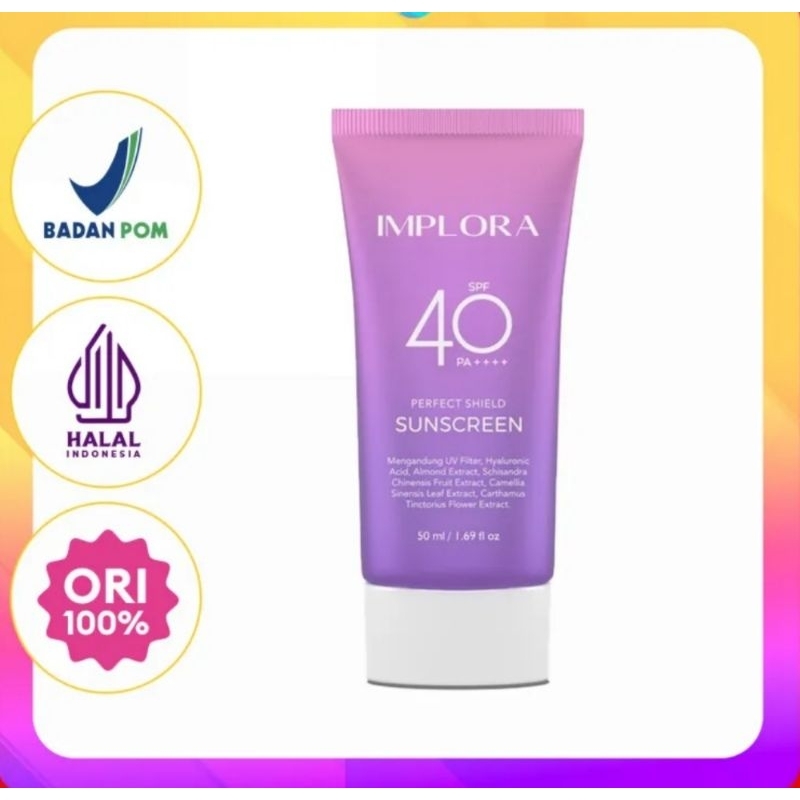 IMPLORA Perfect Shield Sunscreen SPF 40 PA+++