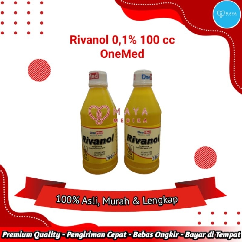 Rivanol 0,1% 100 cc OM