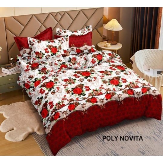 sarung bantal motif bunga