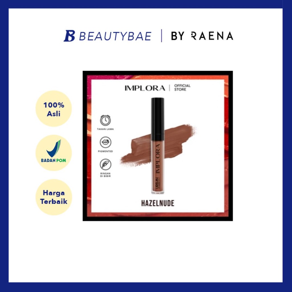 Implora Lip Cream - Hazelnude