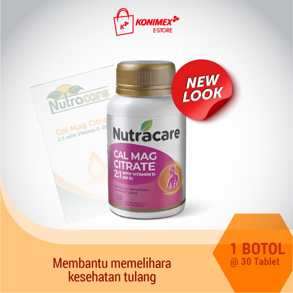 Nutracare Calmag Citrate 30 tablet