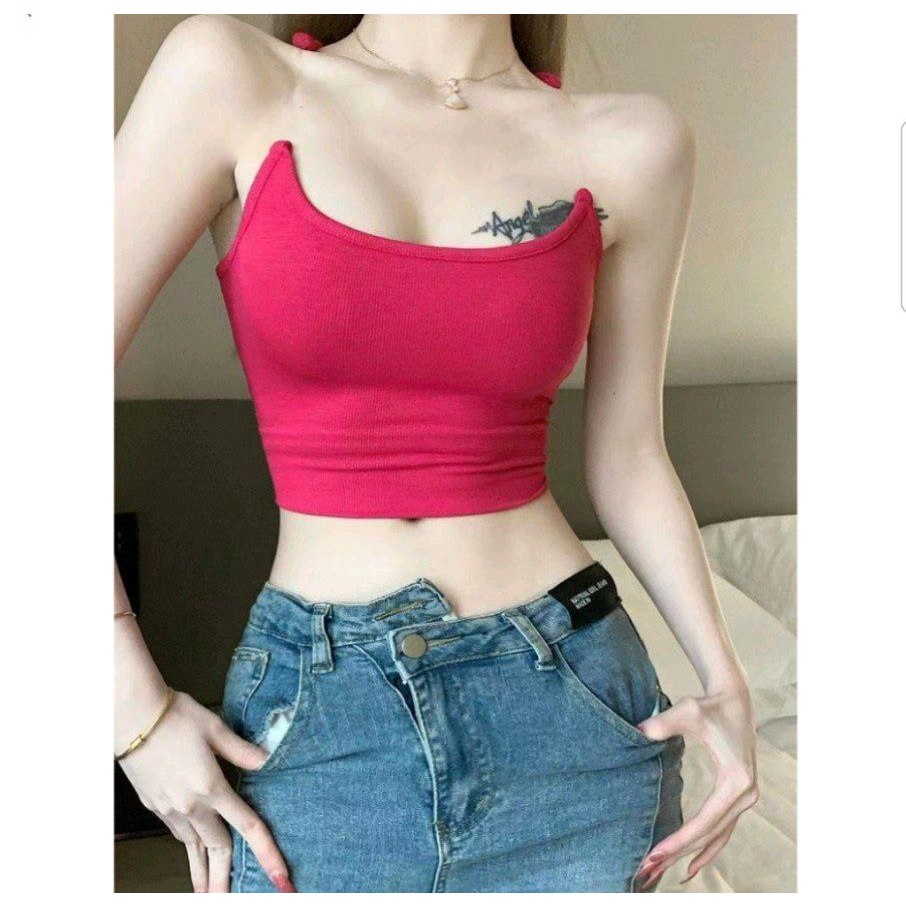 TANKTOP STRAP / chic koreanesque sleevless top