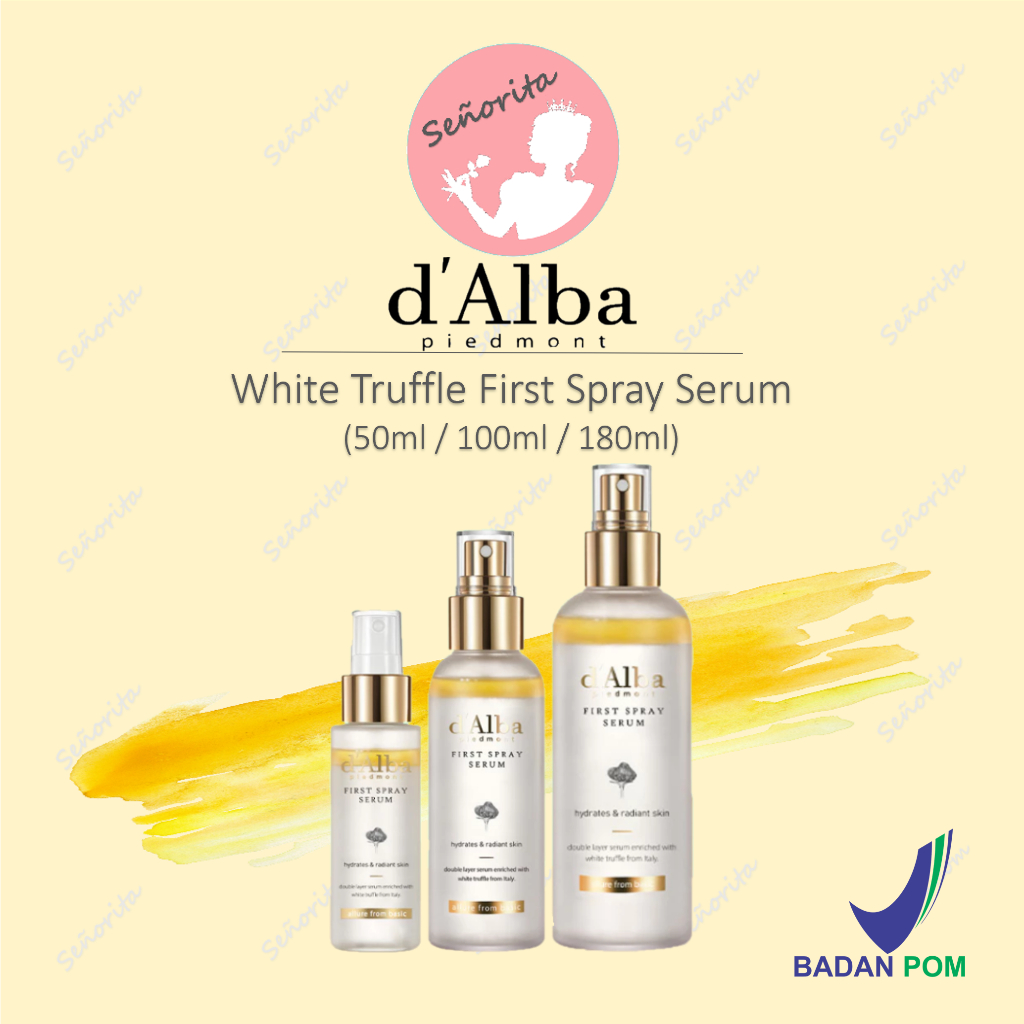 d'Alba White Truffle First Serum 50ml/100ml/180ml