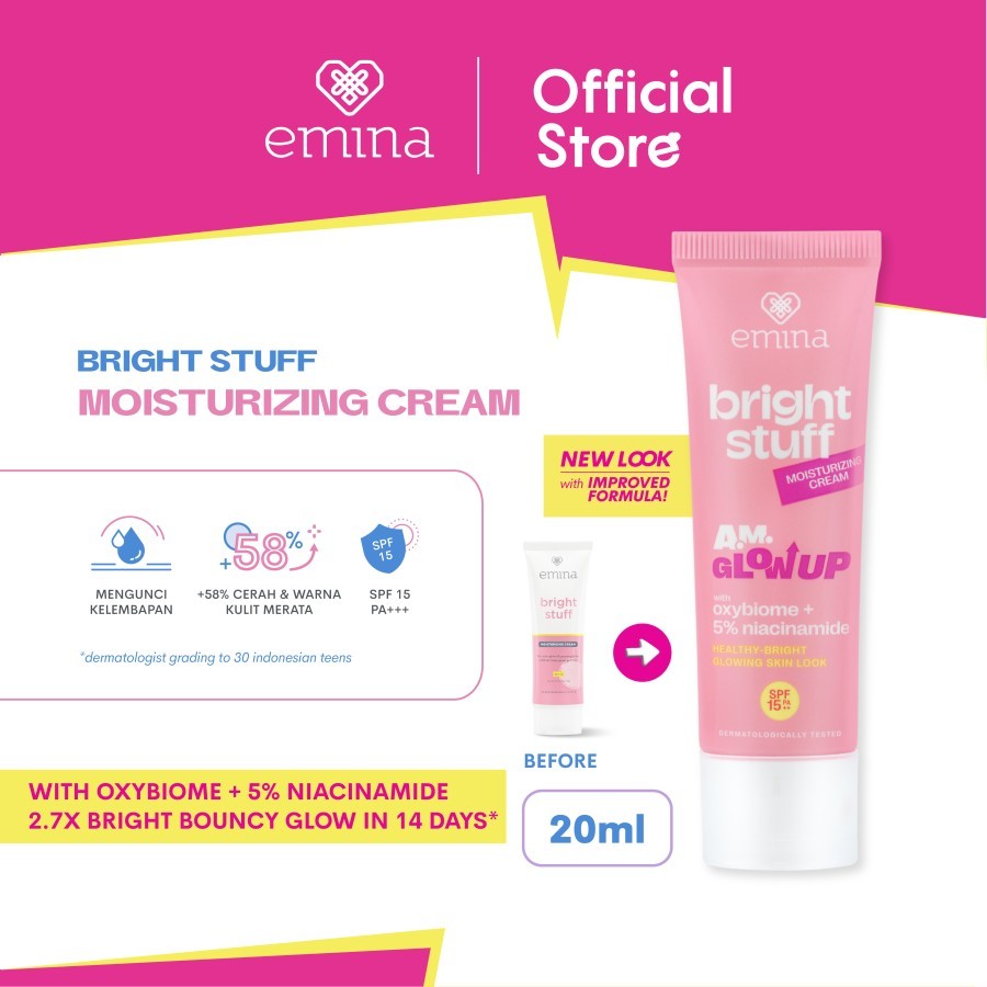 Emina Bright Stuff Moisturizing Cream 20 ml