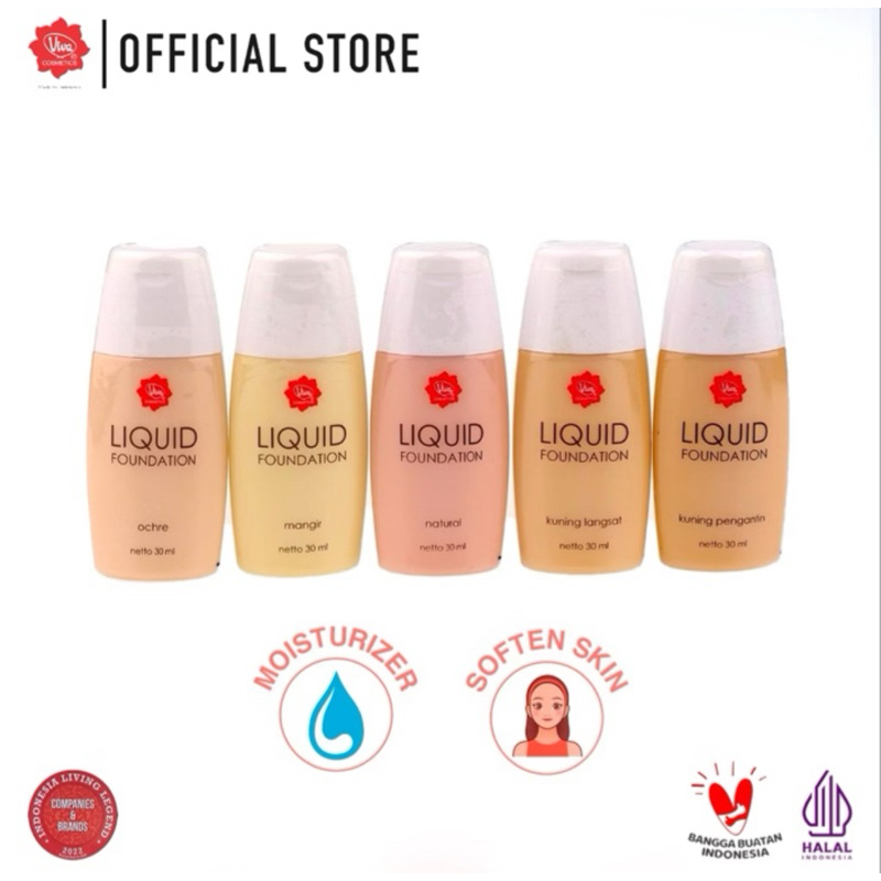 VIVA LIQUID FOUNDATION 30ml