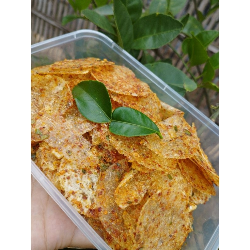 Keripik Kaca Box Daun Jeruk