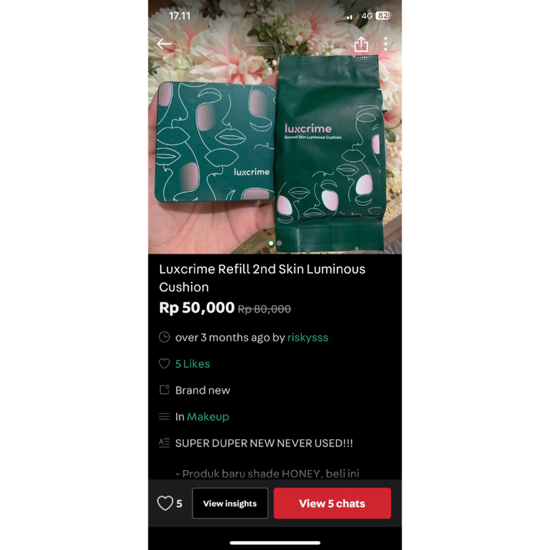 Luxcrime Refill 2nd Skin