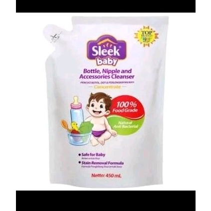 Sleek nipple bottle cleanser 450ml