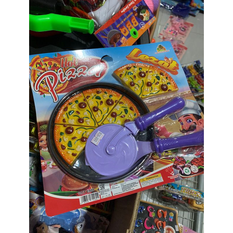 Bisa Cod || Mainan anak pizza potong