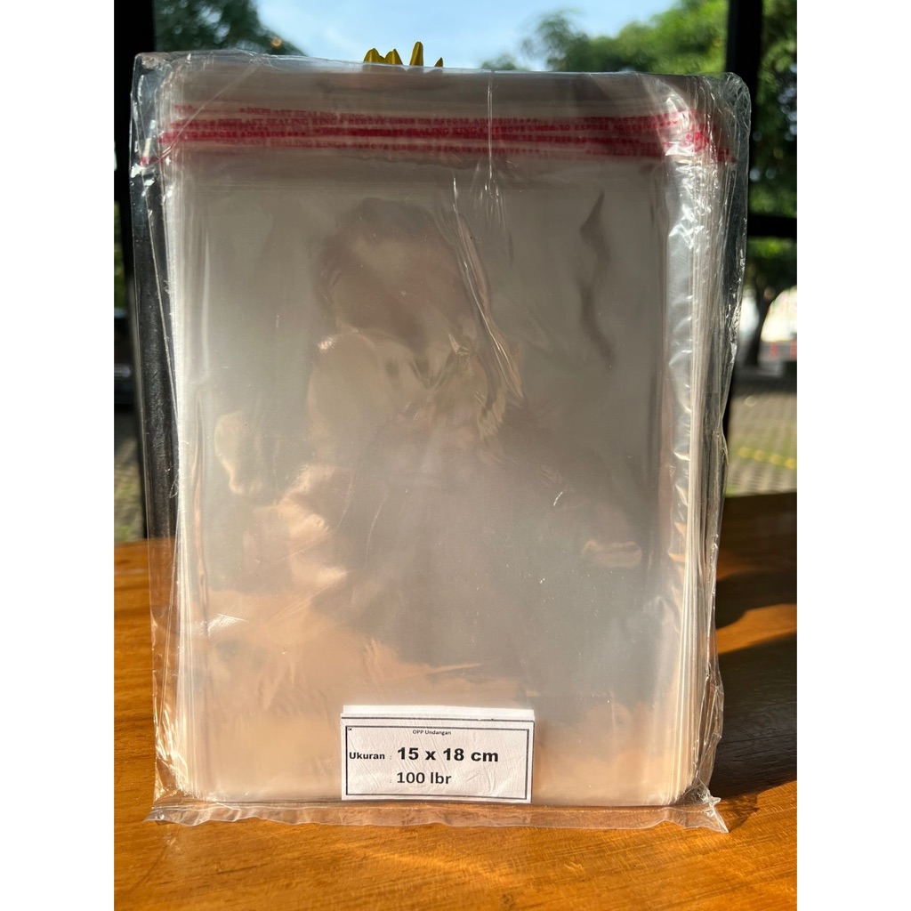 Plastik OPP 15 x 18