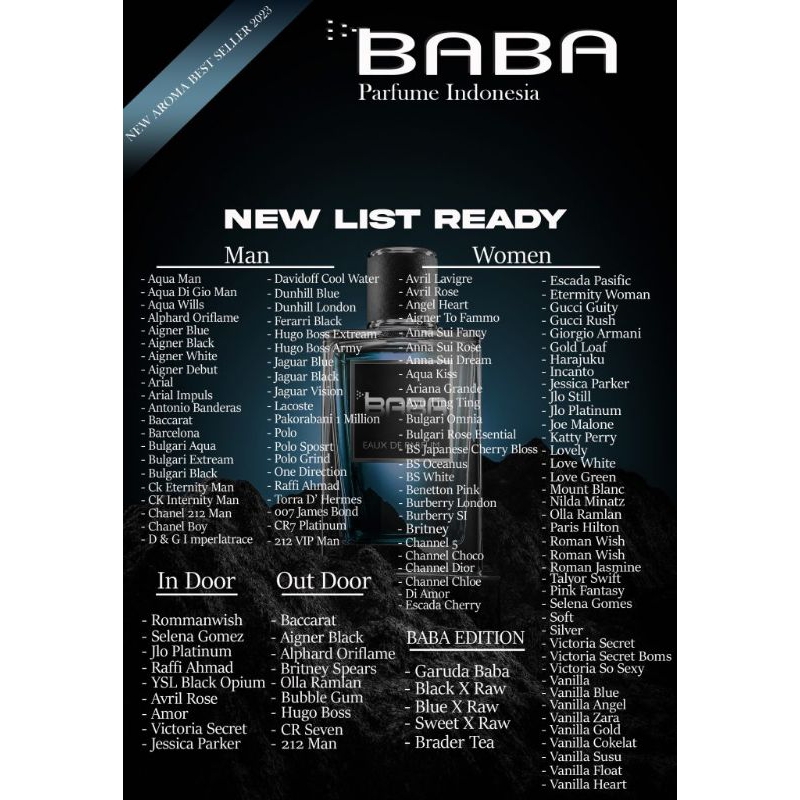baba parfum 30 ml