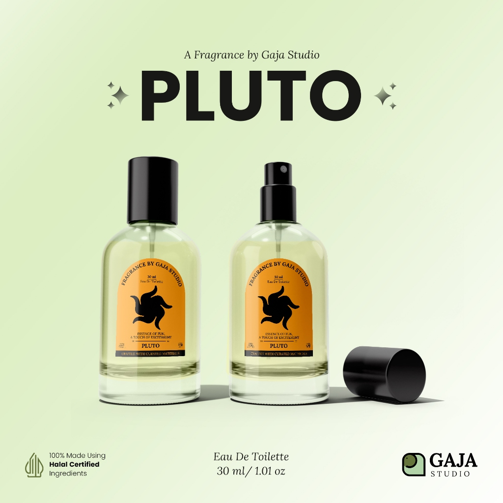Gaja Studio's Men Perfume - Pluto (Parfum Pria)
