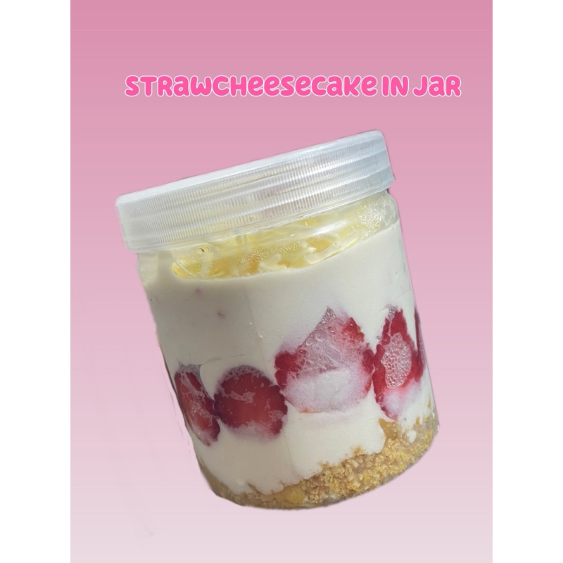 cheesecake in jar